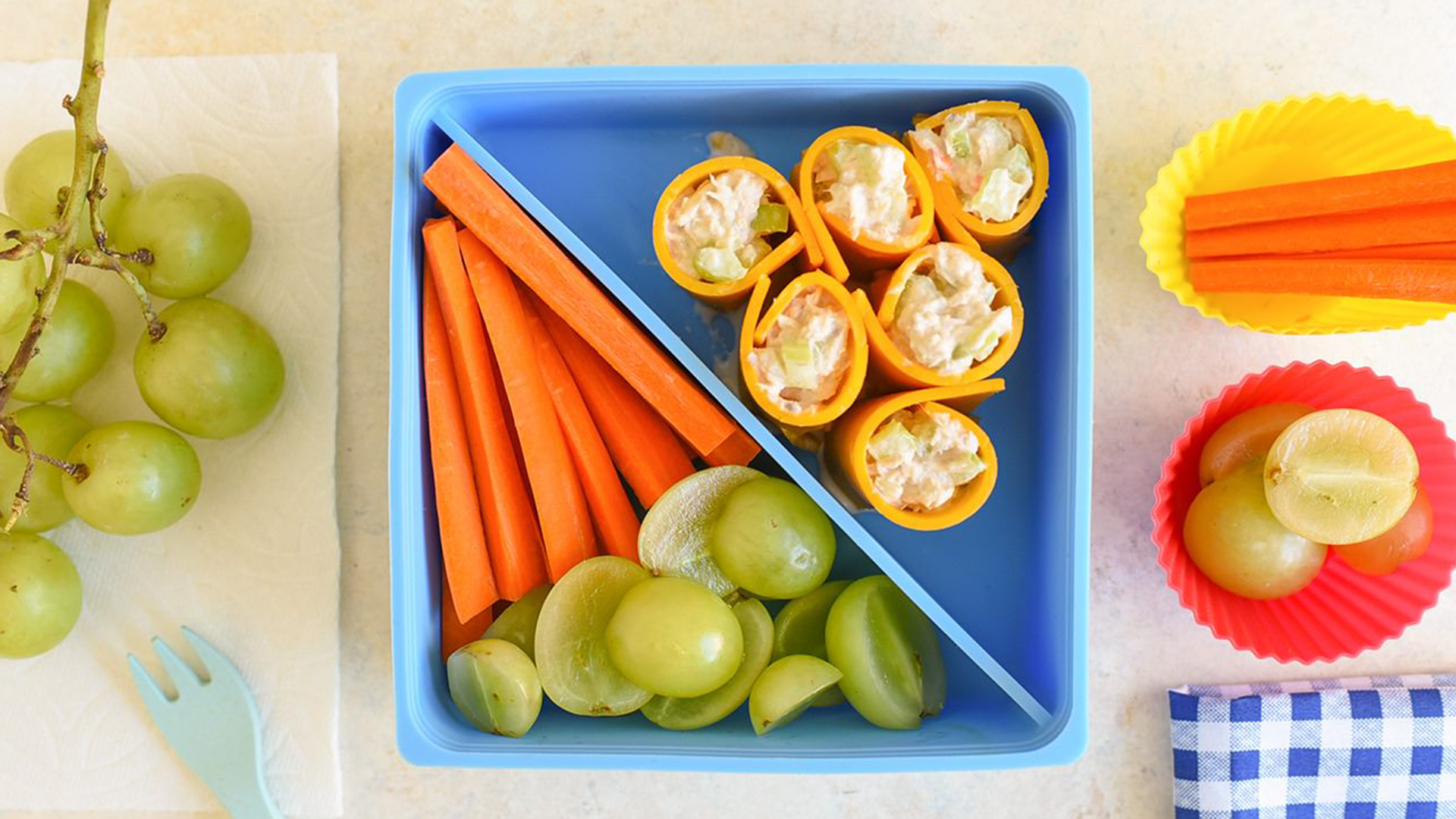 Kid-Friendly Tuna Cheddar Roll-Ups Recipe | Bumble Bee Seafoods