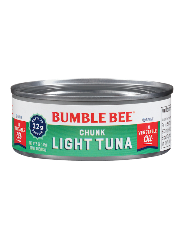 Bumble Bee® Chunk Light Tuna In Oil - Bumble Bee Seafood